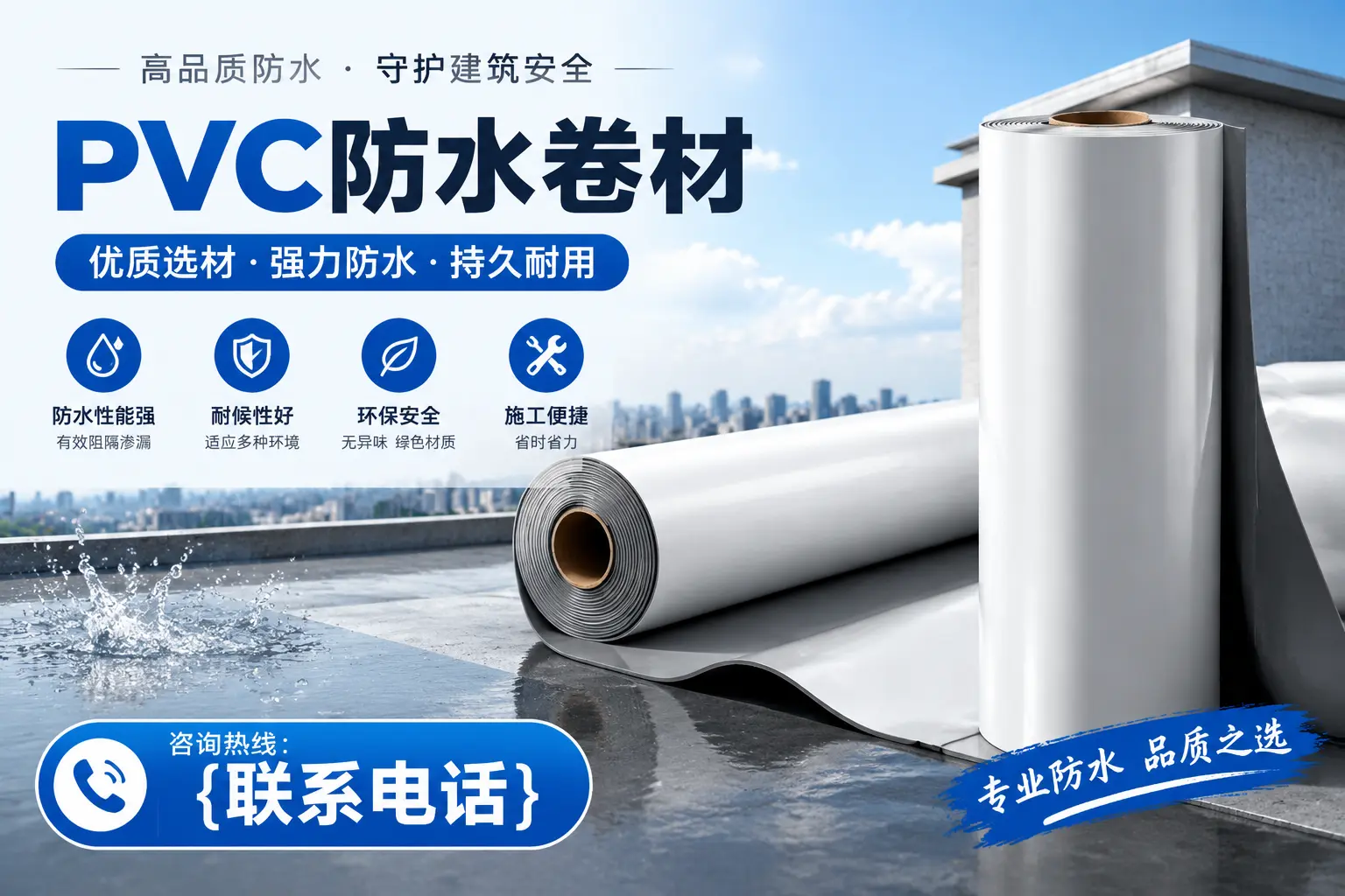PVC防水卷材的选购技巧与注意事项，助您在江门找到合适产品